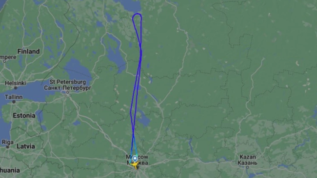 Ruta del vuelo de Rossiya Airlines con destino a Varadero.